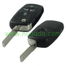 For VW 4+1 button flip remote key blank